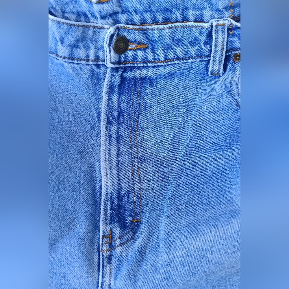 Vintage Men's Jordache Light Blue Denim Jeans 42"X32"